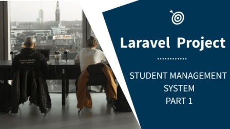 laravel student management system project